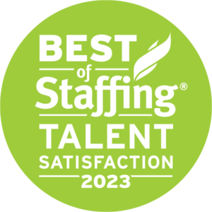 Best of Staffing Talent Satisfaction 2023 Award